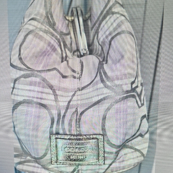 Coach Vintage Multicolor Plaid With Middle Pocket Kisslock Closure - Picture 4 of 16